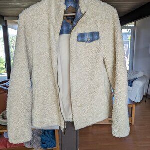 Creme Fuzzy Jacket
